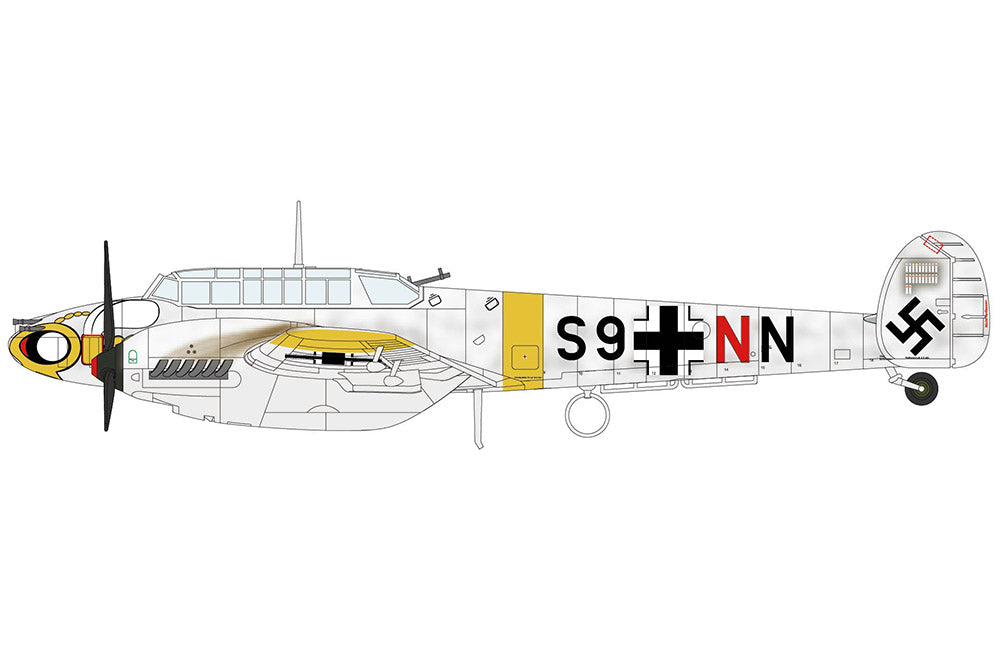 Pre-Order Hobby Master HA1816 1:72 Bf 110E "S9+NN" flown by Lt. Herbert Kutscha, 5./ZG 1, Soviet Union, 1942