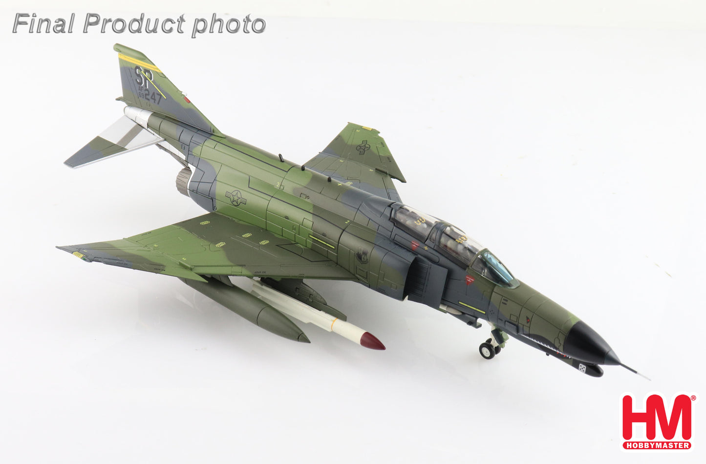 Hobby Master HA19058 1:72 F-4G "Wild Weasel" 69-0247, 52nd TFW, Spangdahlem AB, 1985