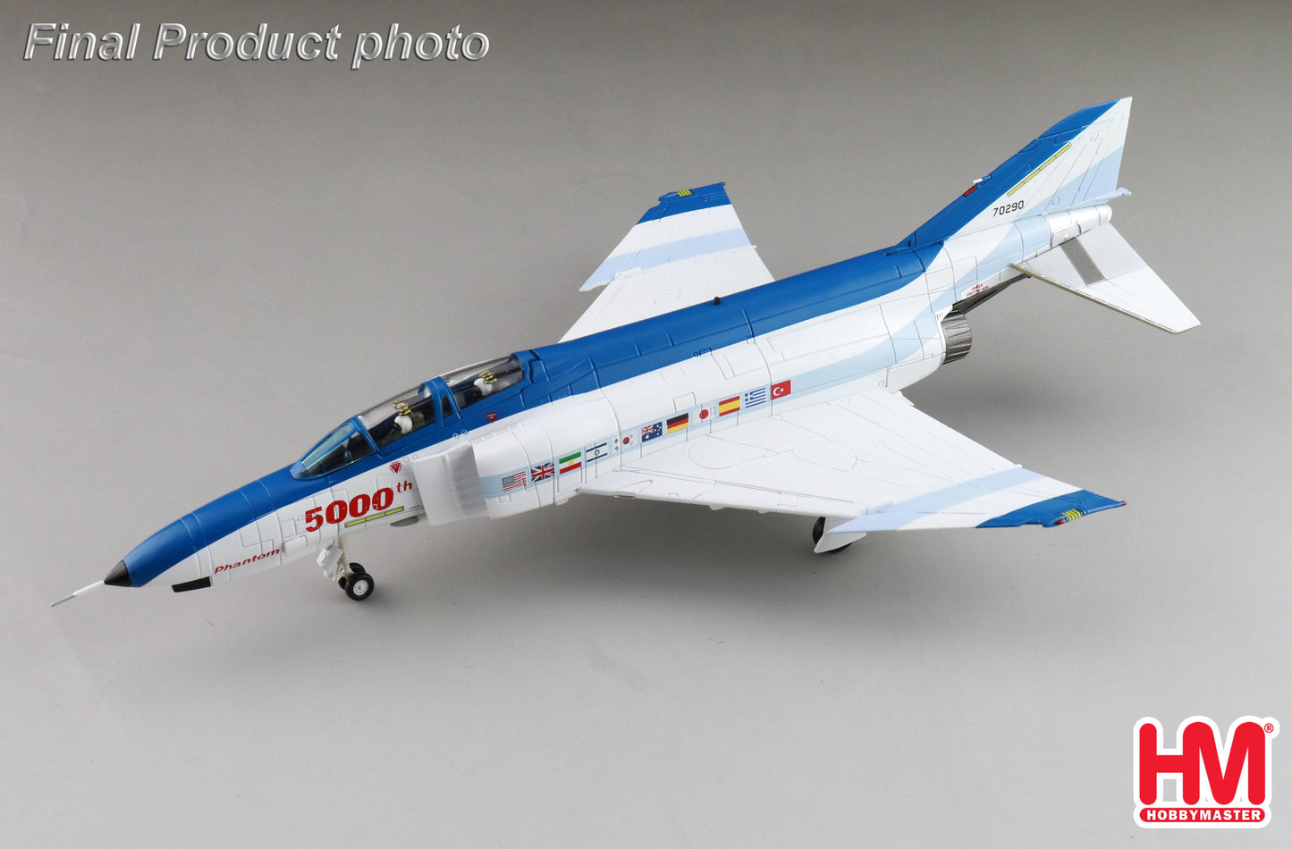 Hobby Master HA19064 1:72 F-4E "5000th Phantom" 70290, USAF, St Louis, March 1978