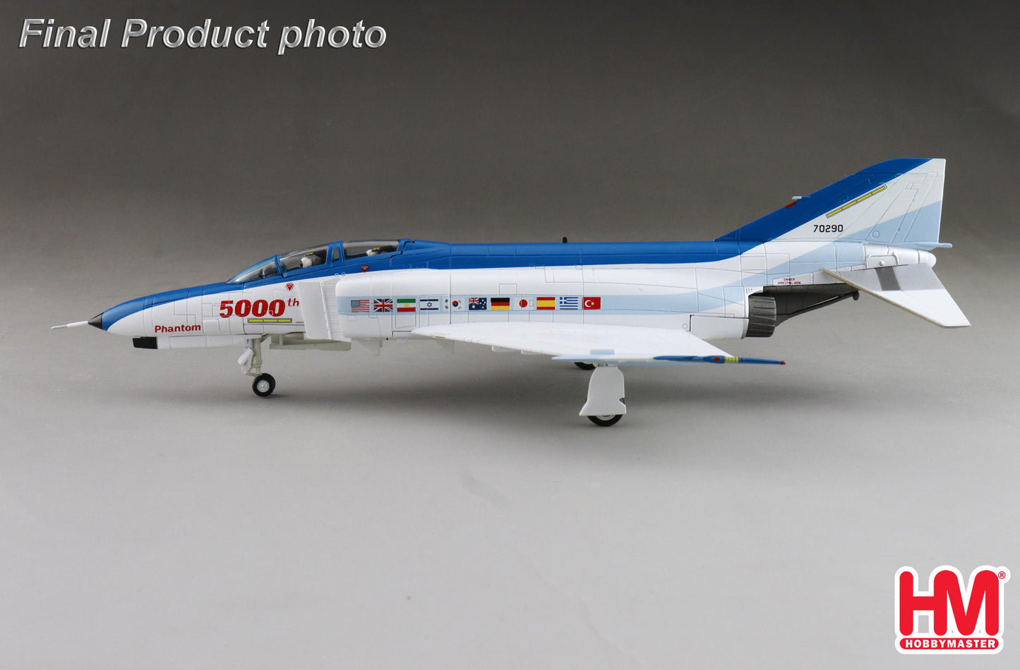 Hobby Master HA19064 1:72 F-4E "5000th Phantom" 70290, USAF, St Louis, March 1978