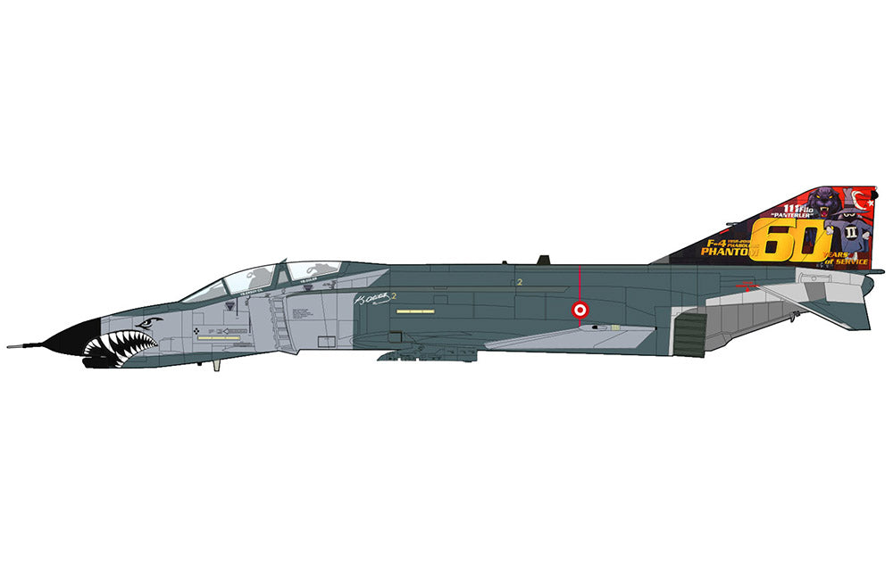 Pre-Order Hobby Master HA19066 1:72 F-4E "Panther Sqn. 60 Years Special" 77-0296, 111th Panther Squadron., Turkish Air Force, 2019