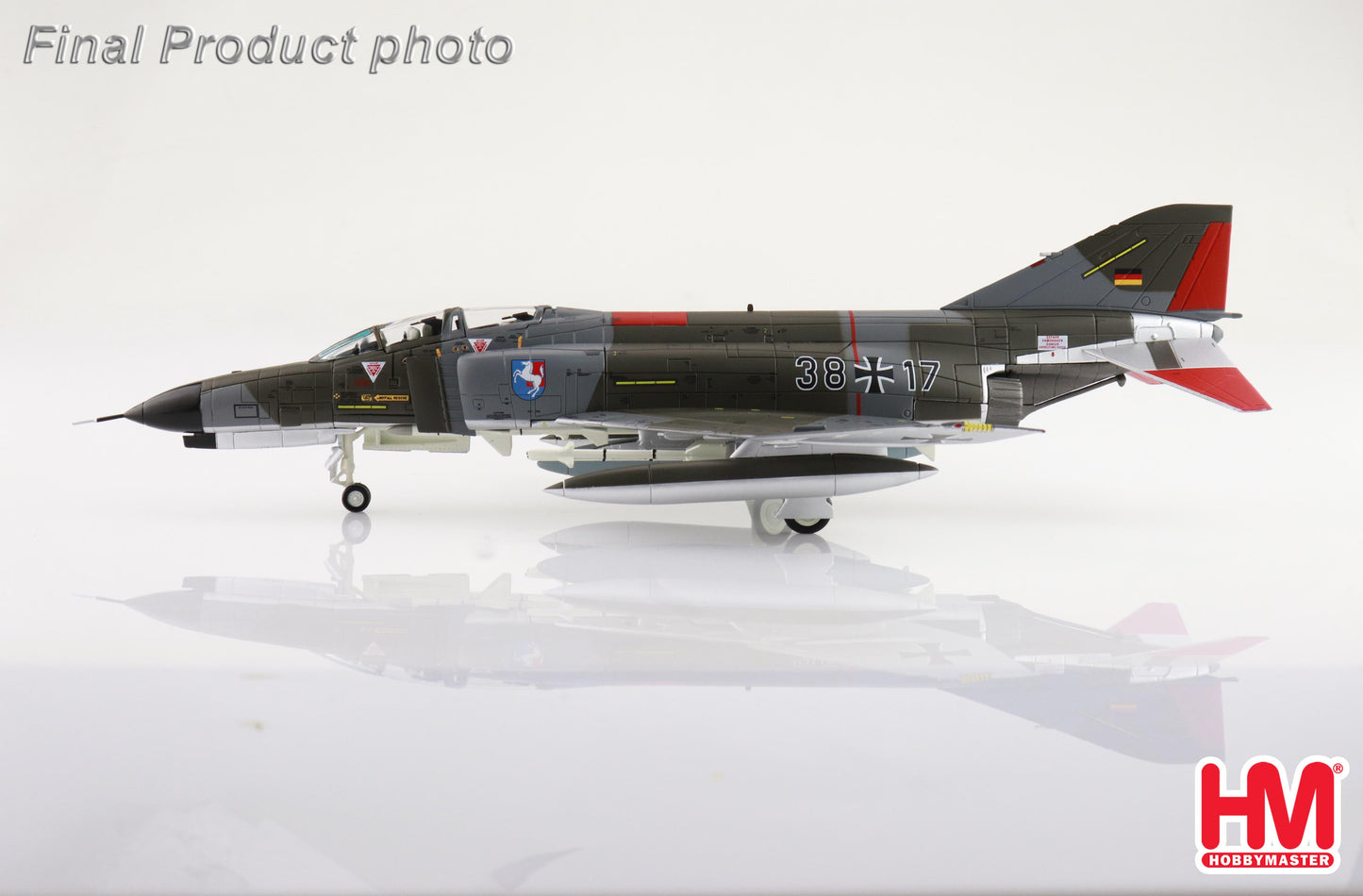 Hobby Master HA19098 1:72 F-4F Phantom II 38+17, JaboG "Westfalen", 1981