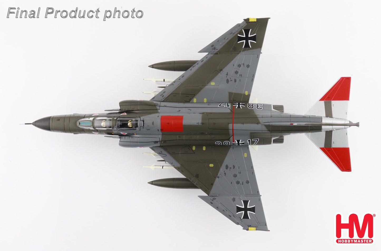 Hobby Master HA19098 1:72 F-4F Phantom II 38+17, JaboG "Westfalen", 1981