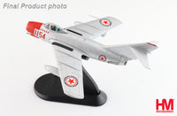 Hobby Master HA2424 1:72 MIG-15bis No.1154,Chinese People's Volunteers Air Force, North Korea, 1950s HA2424