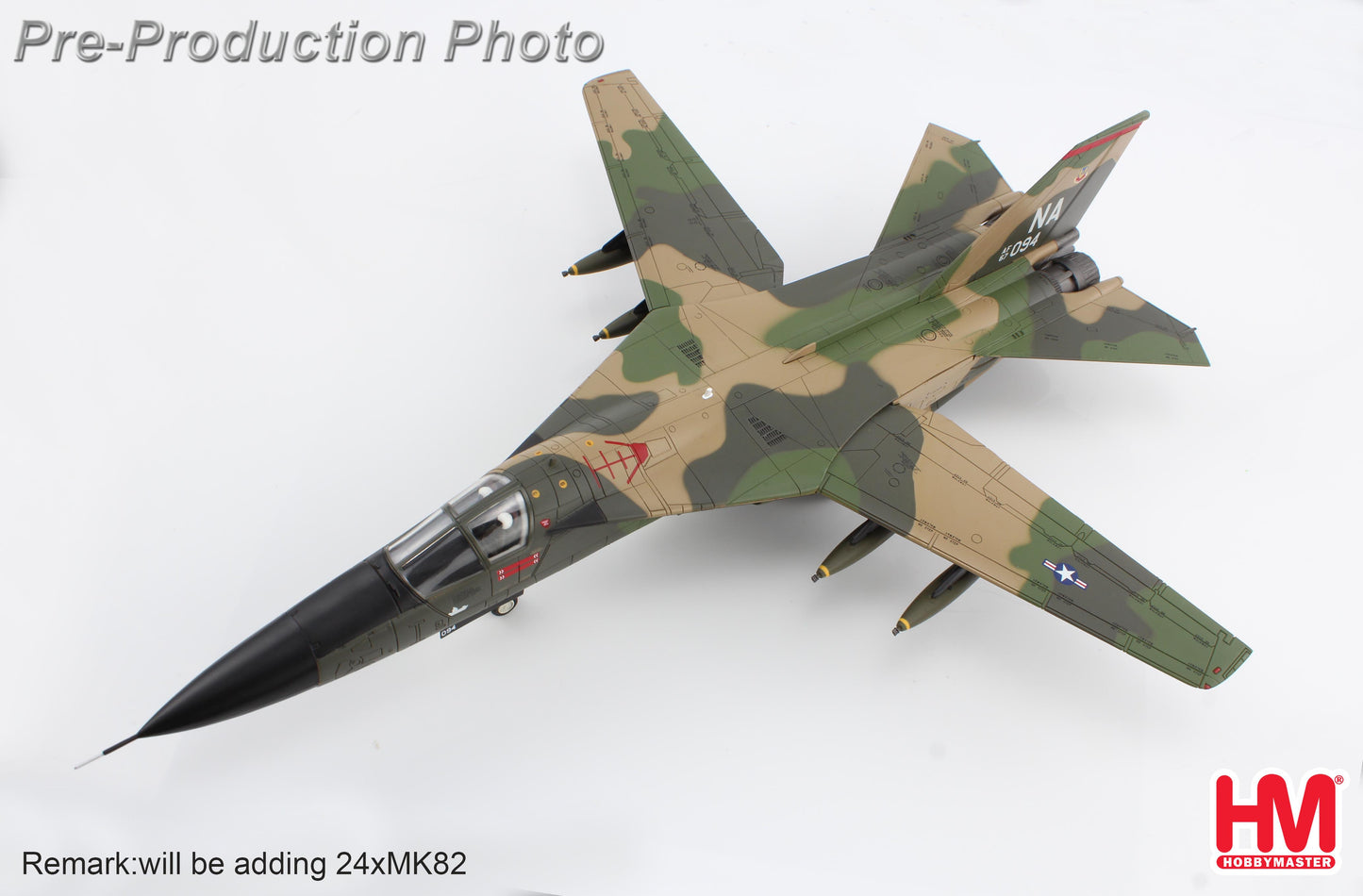 Hobby Master HA3032 1:72 F-111A Aardvark 430th TFS, 347 th TFW, Korat RTAFB, 1975