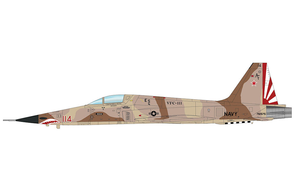 Pre-Order Hobby Master HA3378 1:72 F-5N Tiger II BuNo 761575, VFC-111 Sundowners, NAS Key West, 2013