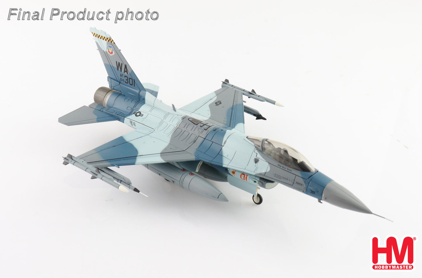 Hobby Master HA38032 1:72 F-16C Block 25 "Blue Flanker" 84-1301, 64th AGRS, Nellis AFB, 2012F-16C Block 25 "Blue Flanker" 84-1301, 64th AGRS, Nellis AFB, 2012