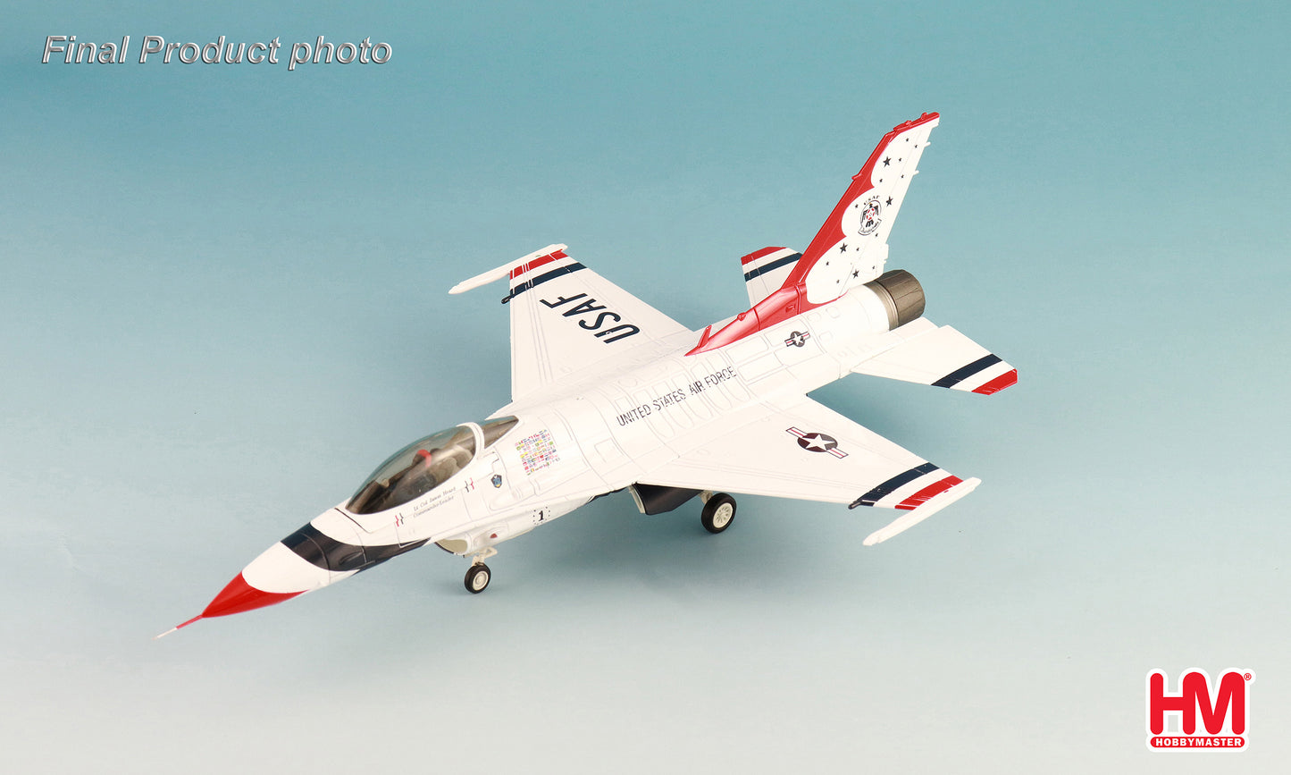 Hobby Master HA38039 1:72 F-16C Thunderbirds No.1 plane, USAF, RIAT 2017