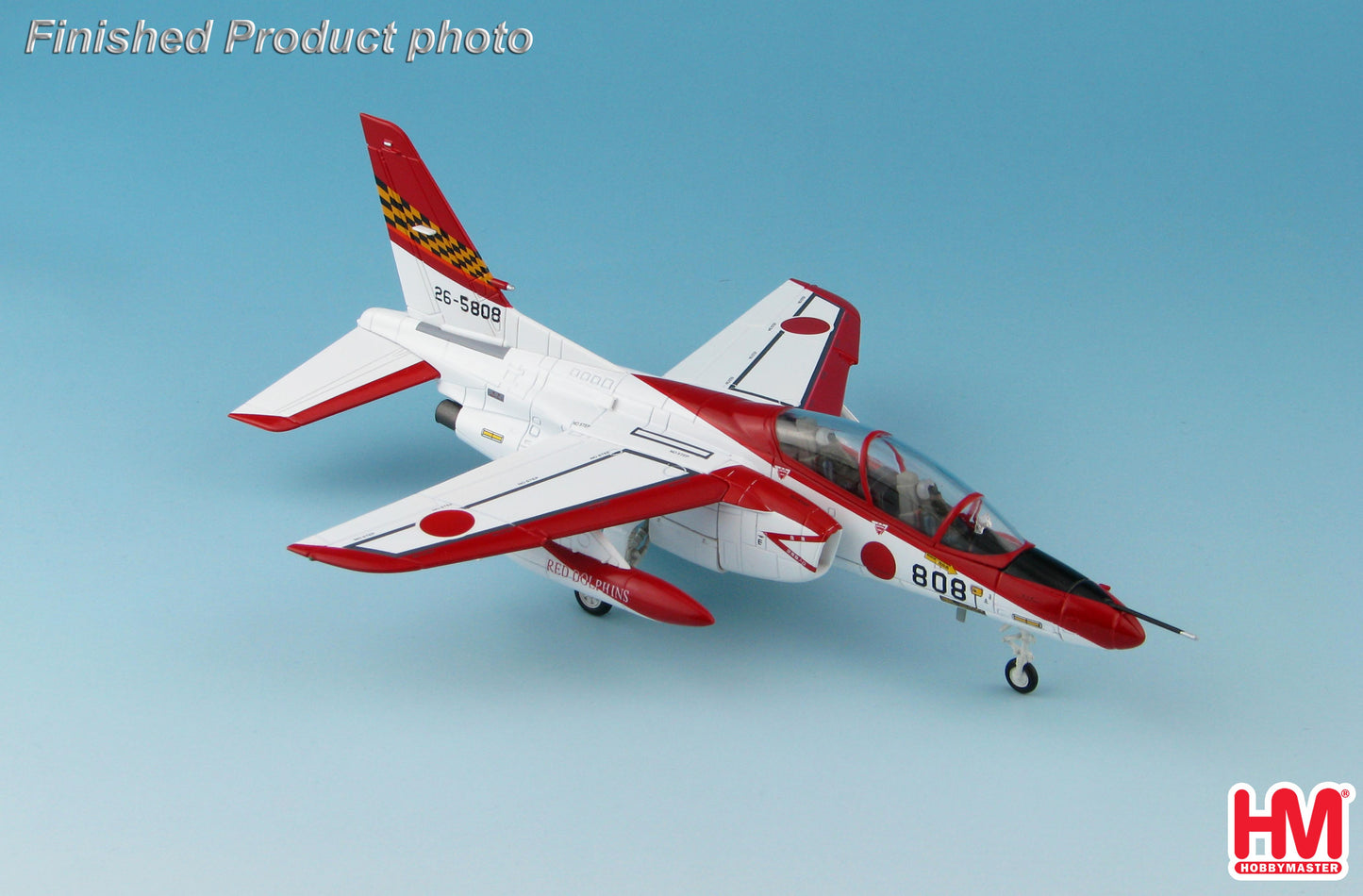 Hobby Master HA3904 1:72 Japan T-4 Trainer "Red Dolphin" 26-5808, 32nd TSQ, JASDF, Hamamatsu A.B..