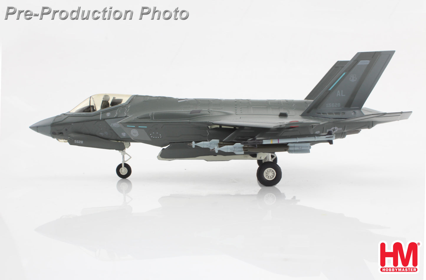 Hobby Master HA4441 1:72 F-35A Lightning II 20-5628, 100th FS, Alabama ANG, Dec 2023