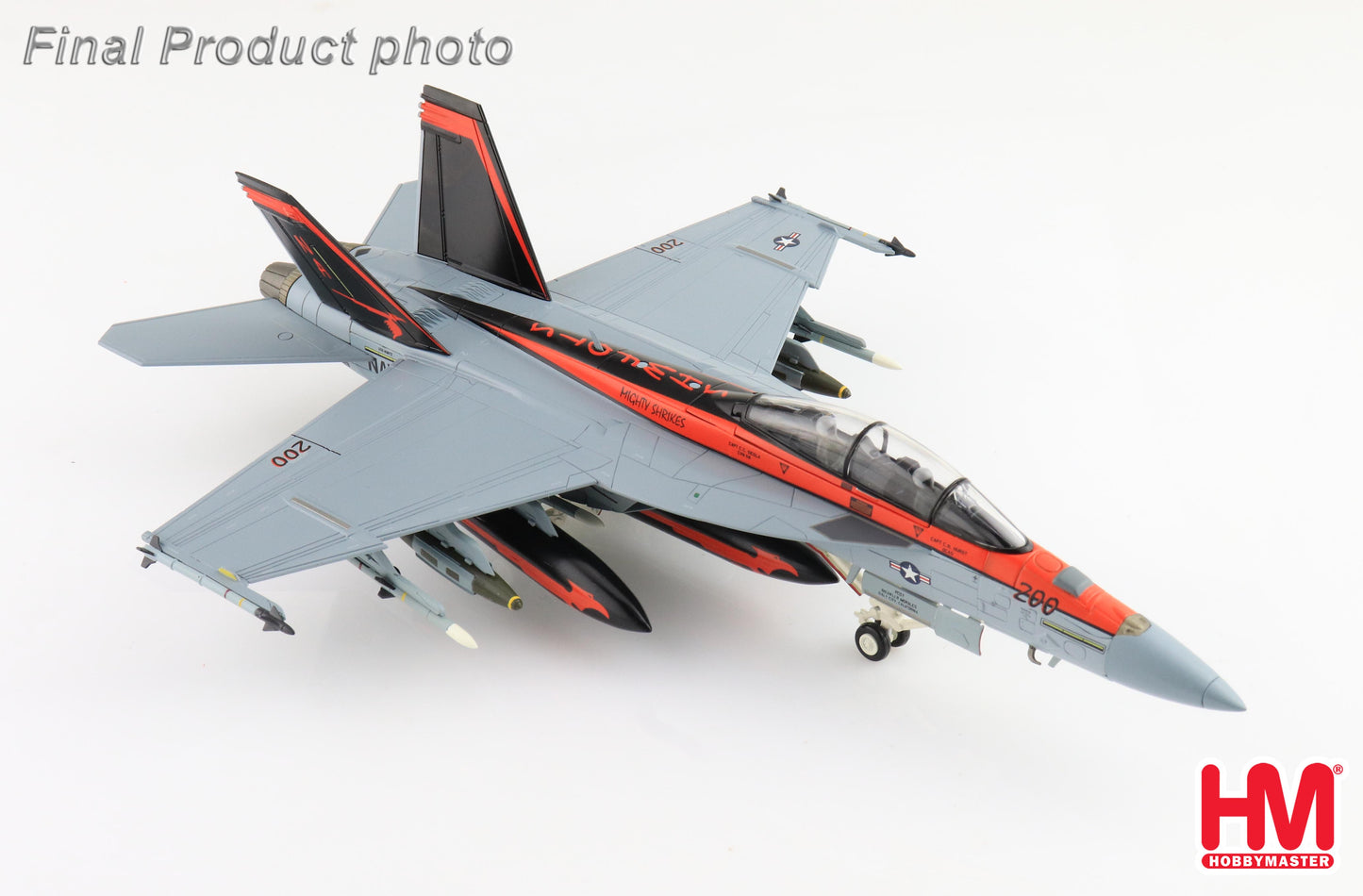 Hobby Master HA5133 1:72 US Navy F/A-18F Super Hornet VFA-94 "Mighty Strikes" USS Nimitz