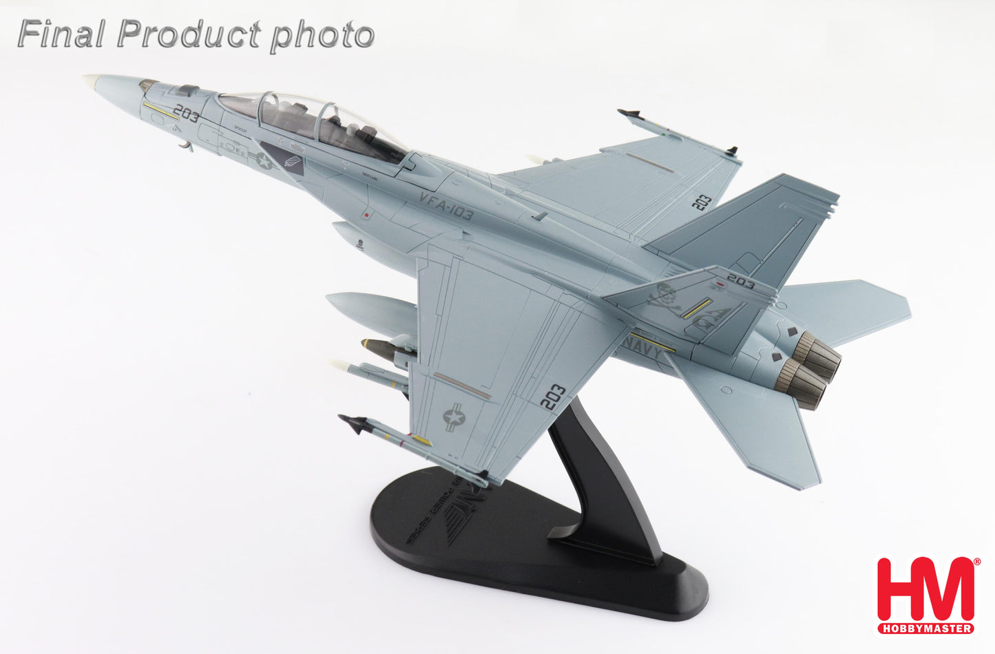 Hobby Master HA5139 1:72 F/A-18F Super Hornet AG203/166613, VFA-103 "Jolly Rogers", US Navy, June 2016