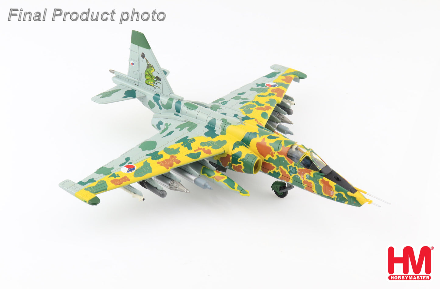 Hobby Master HA6106 1:72 Su-25K Frogfoot 9013, Czechoslovak AF, 30th Combat Air Regiment, Zatec Airbase, summer 1992