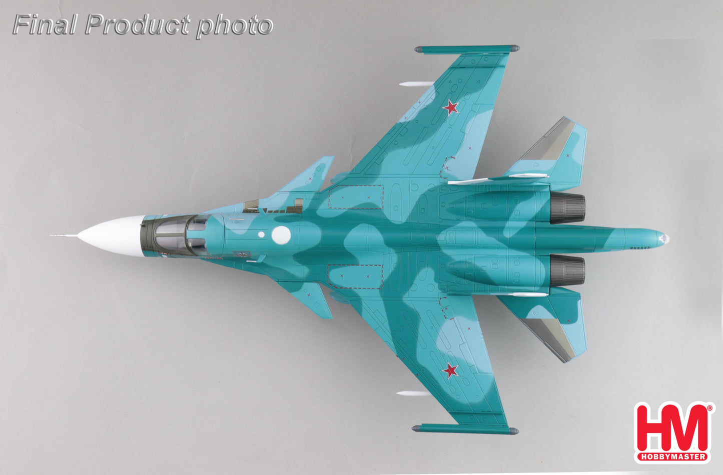 Hobby Master HA6309 1:72 Su-34 Fullback Fighter Bomber Red 23, Russian Air Force, Ukraine, March 2023