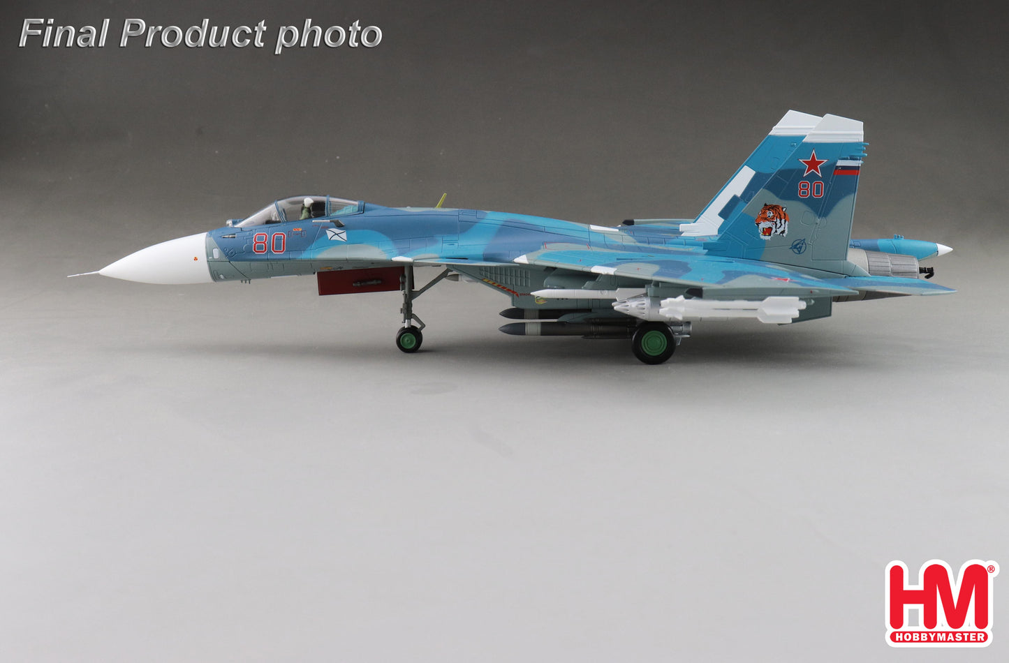 Hobby Master HA6410 1:72 Su-33 Flanker D Bort 80, 2nd Aviation Squadron, 279th shipborne Fighter Aviation Regiment, Russian Navy, 2005