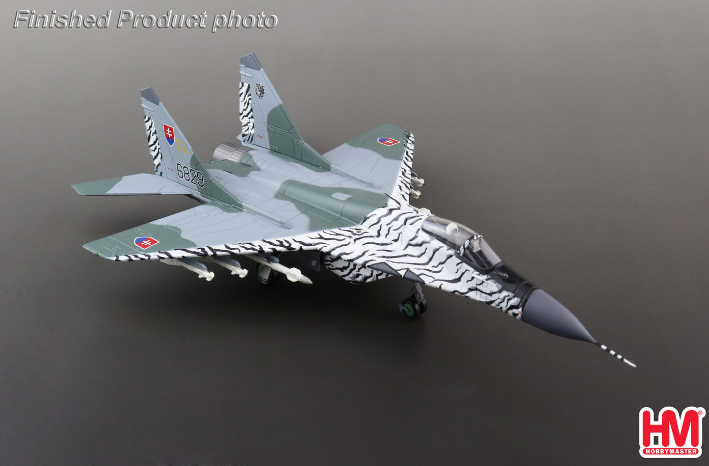 Hobby Master HA6513 1:72 MiG-29A Fulcrum 6829, “Slovak Tiger 2002”