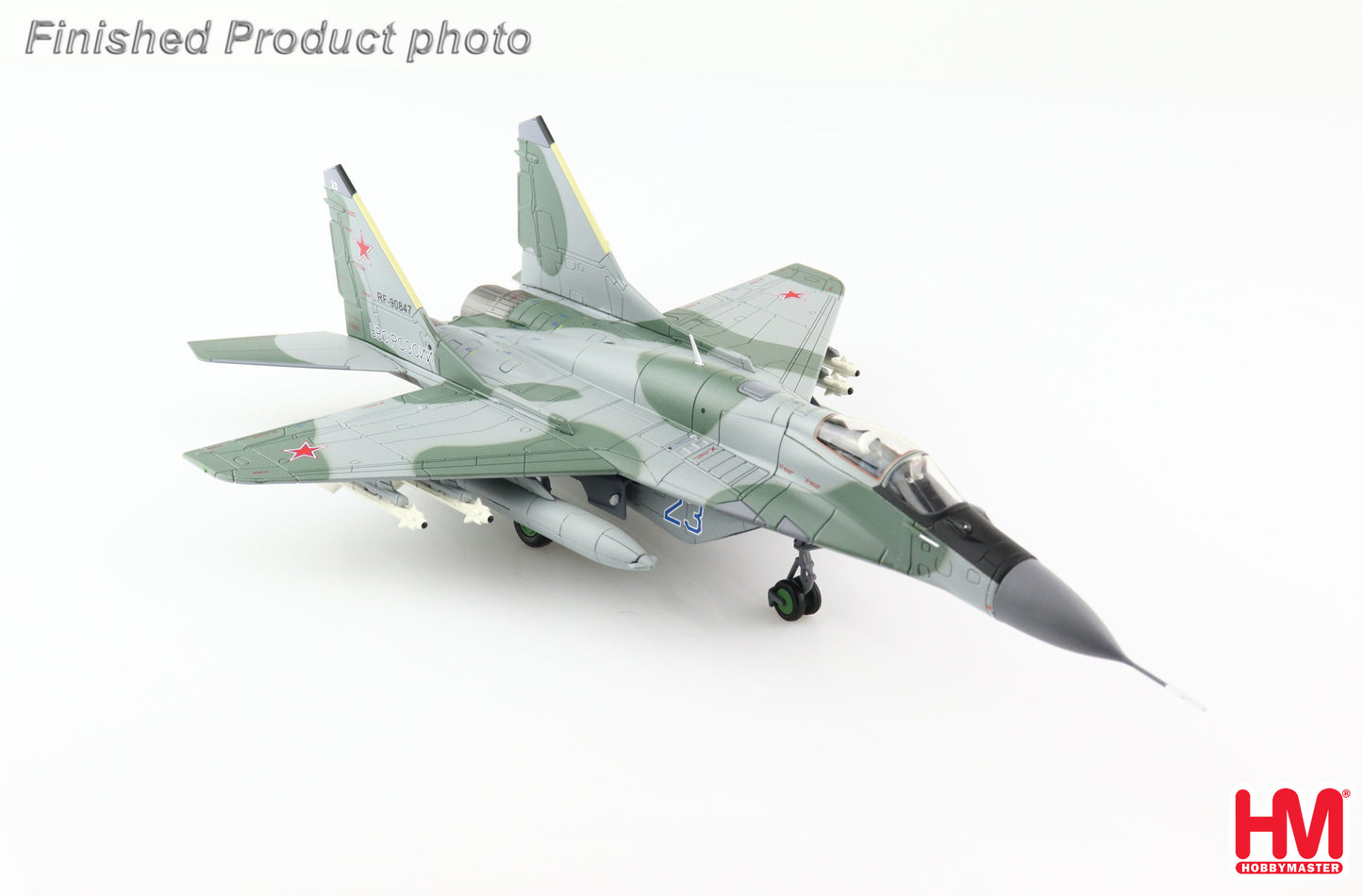 Hobby Master HA6551 1:72 MiG-29A Fulcrum SMT RF-90847 Blue 23 Russian Air Force Kubinka Air Base 2019 HA6551