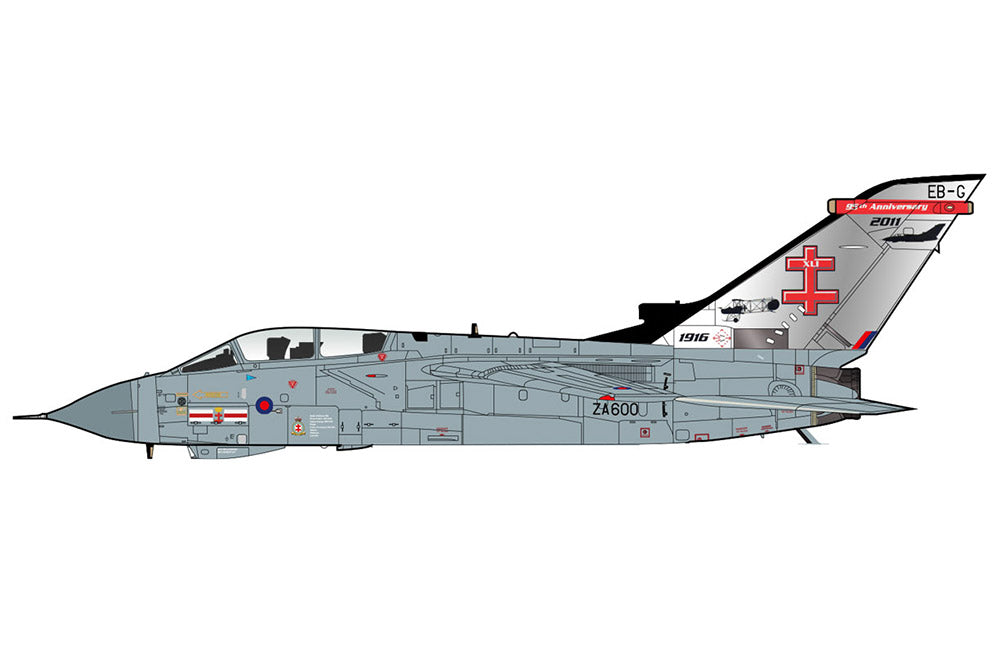 Pre-Order Hobby Master HA6726 1:72 Tornado GR.4 ZA600, 41 (R ) Test and Evaluation Sqn., RAF Coningsby, 2011 HA6726