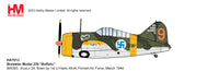 Hobby Master HA7013 1:48 Brewster Bu alo BW393, 3/LeLv 24, flown by 1st Lt Hans Wind, Finnish Air Force, March 1944