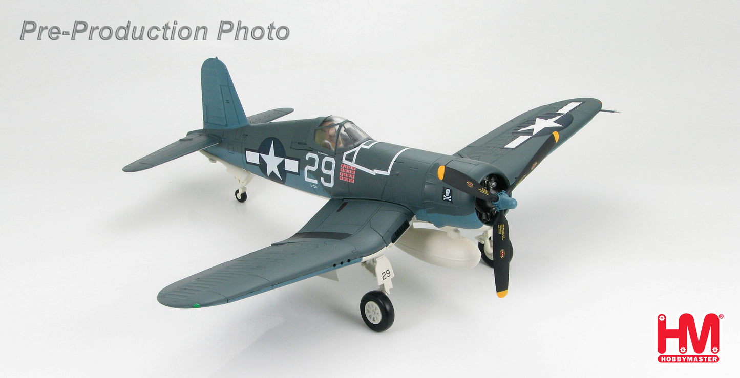 Hobby Master HA8201 F4U-1A Corsair White 29 VF-17 Jolly Rogers, Lt(JG). Ira C. Kepford