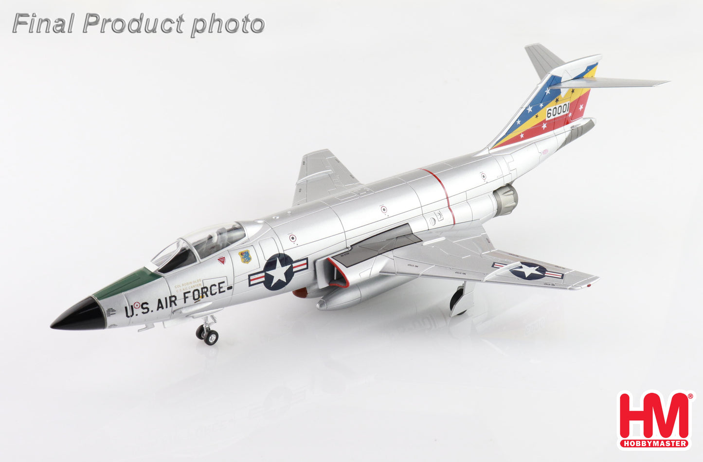 Hobby Master HA9303 1:72 F-101C Voodoo 92nd TFS, 81st TFW, Bentwaters 1964 Robin Olds