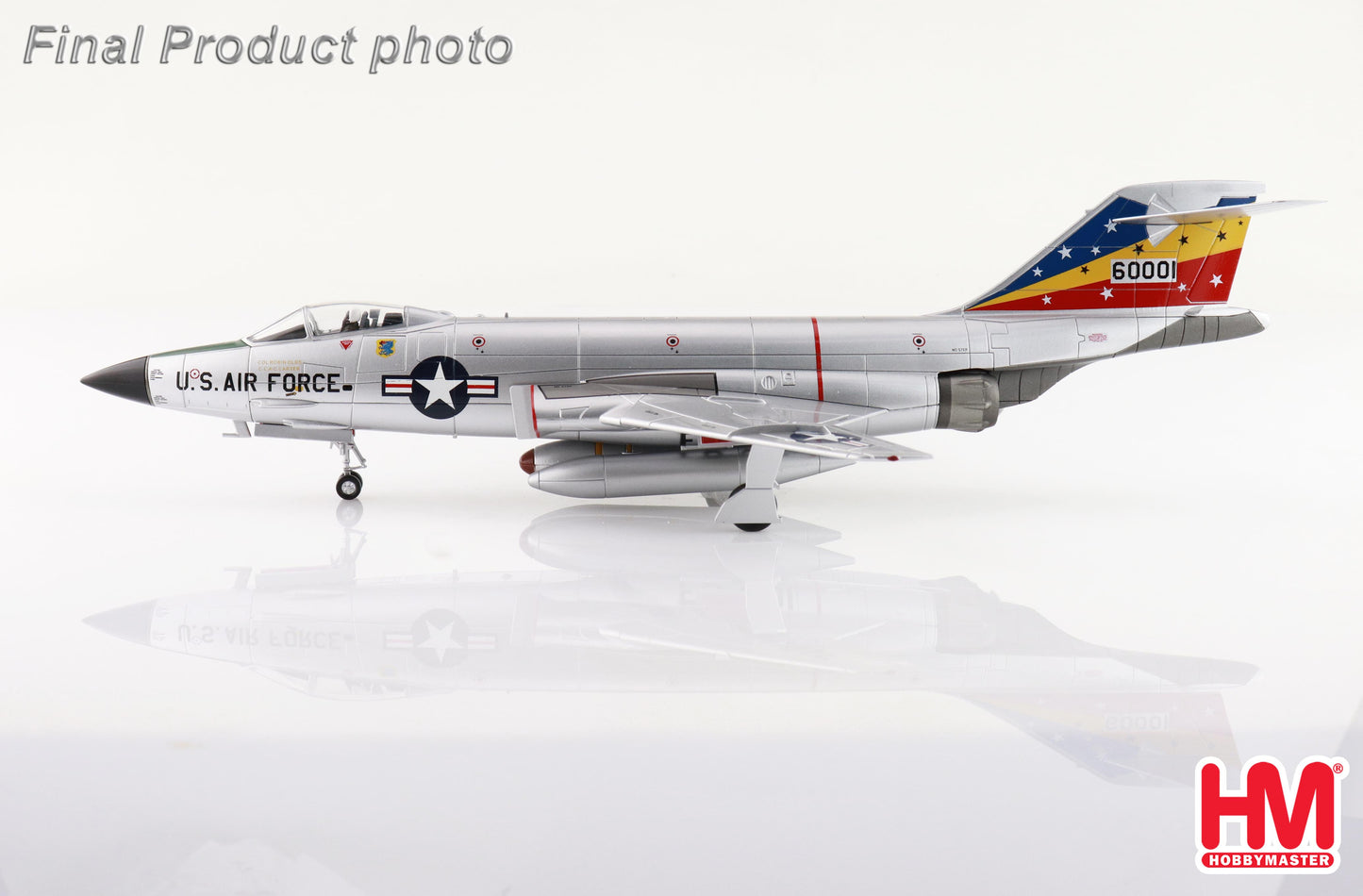 Hobby Master HA9303 1:72 F-101C Voodoo 92nd TFS, 81st TFW, Bentwaters 1964 Robin Olds