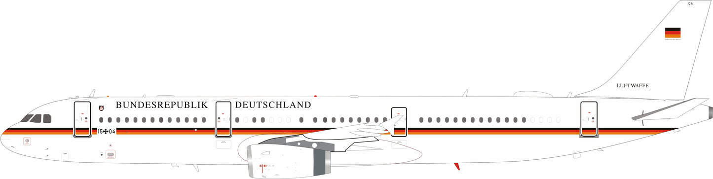 Inflight IF321GAF04 1:200 Airbus A321-200 Luftwaffe 15+04 "Bundesrepublik Deutschland"