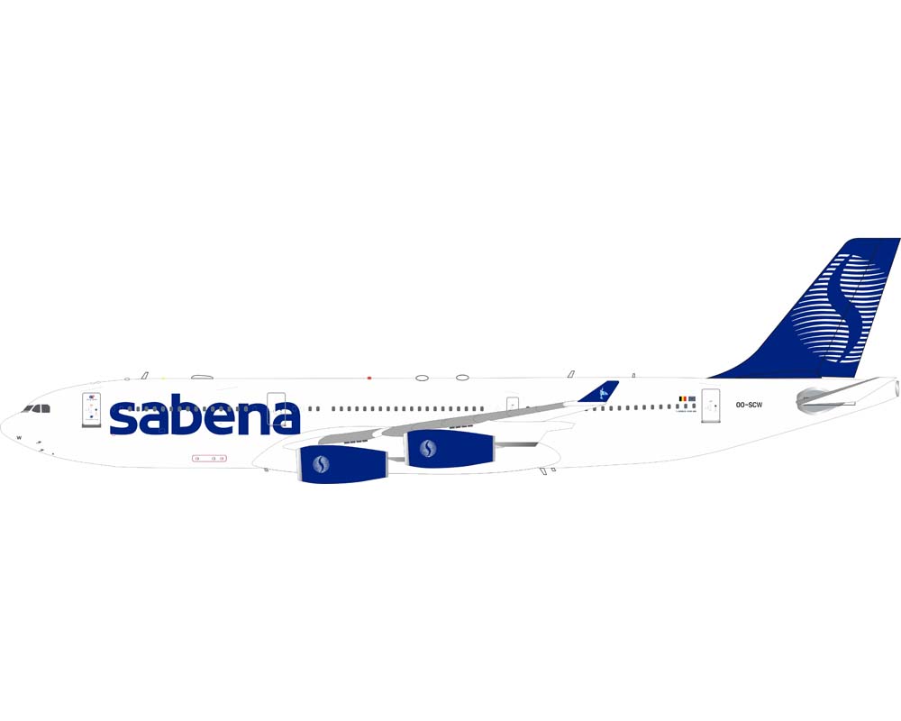 Inflight IF342SB0520 1:200 Airbus A340-200 Sabena OO-SCW