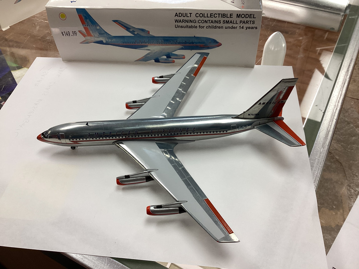 AeroClassics 1:200 Boeing 720B American Airlines N7535A "FLAGSHIP FLORIDA"