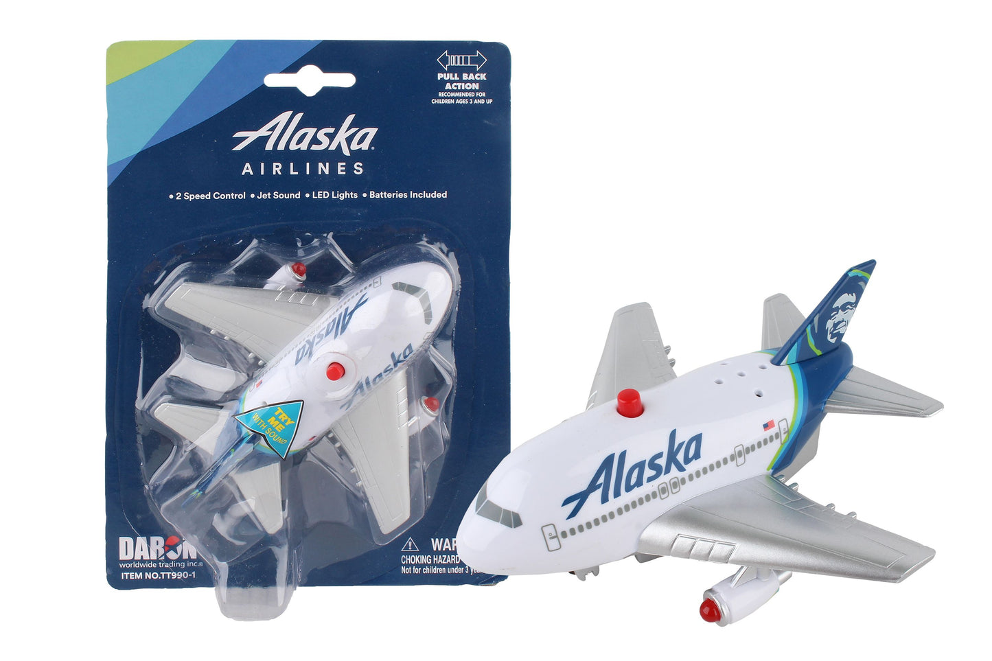 TT990-1 ALASKA AIRLINES PULLBACK W/LIGHT & SOUND