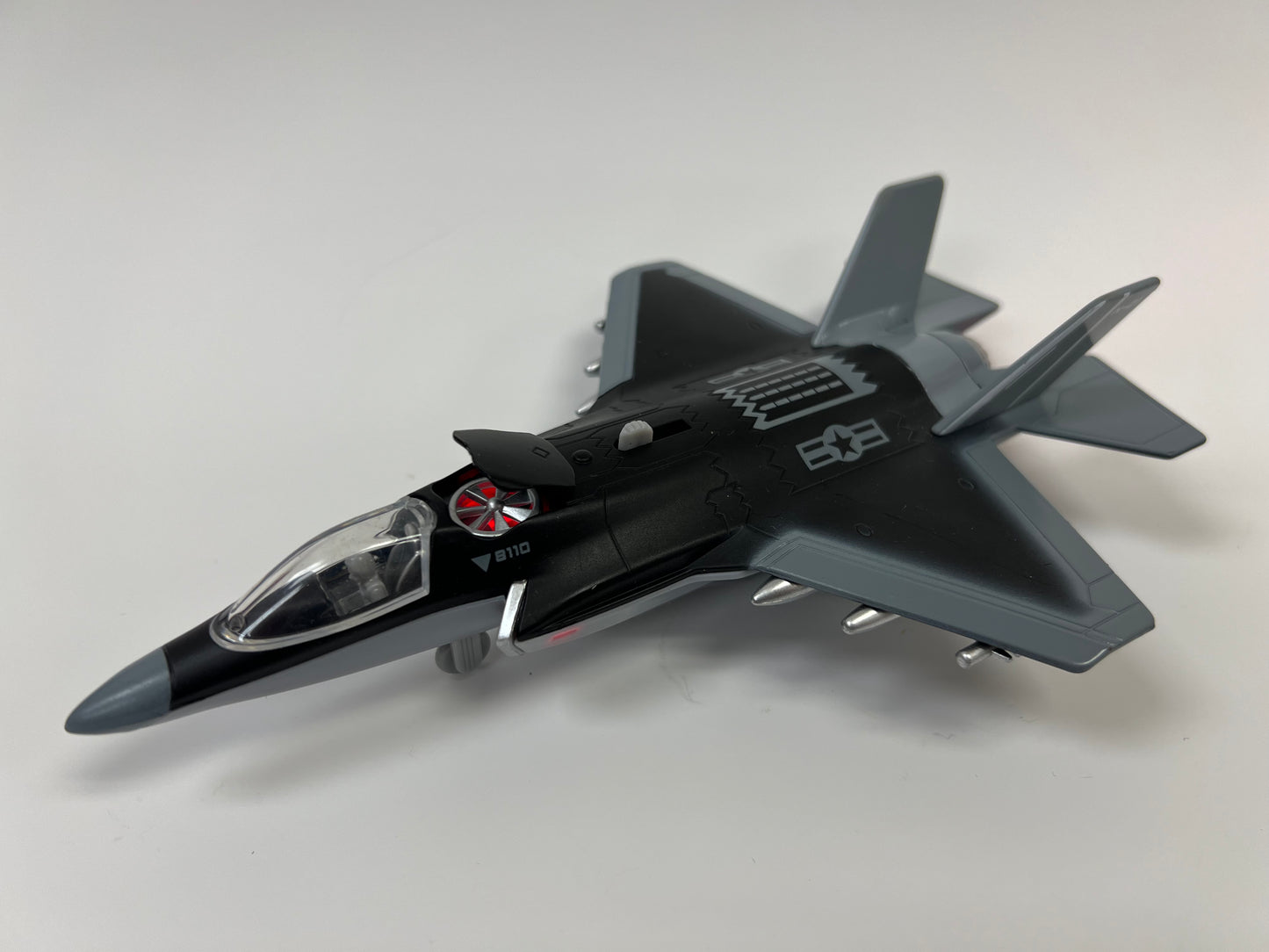 Diecast Pull-Back Toy F-35 Lightning II W/Sound