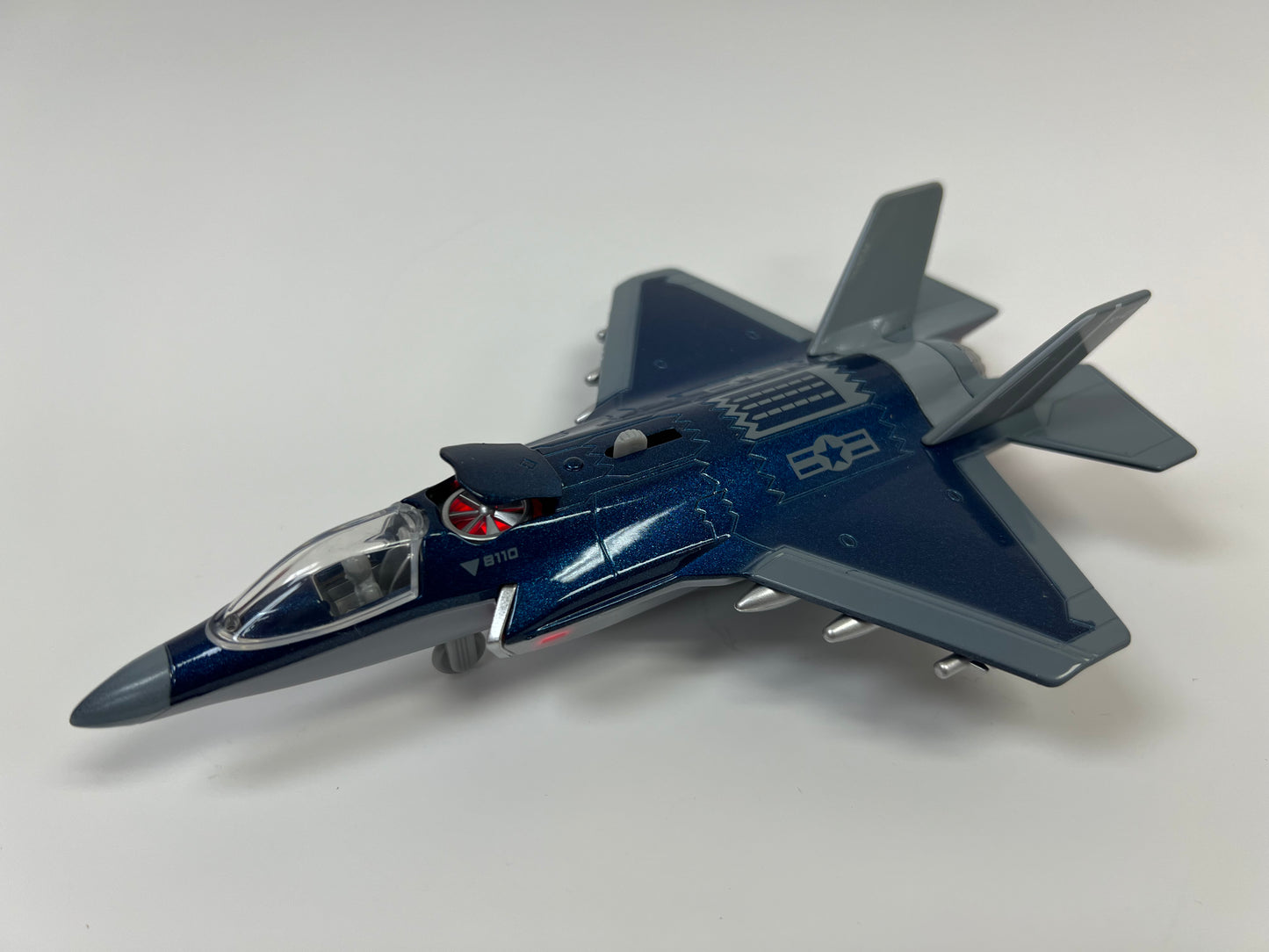 Diecast Pull-Back Toy F-35 Lightning II W/Sound