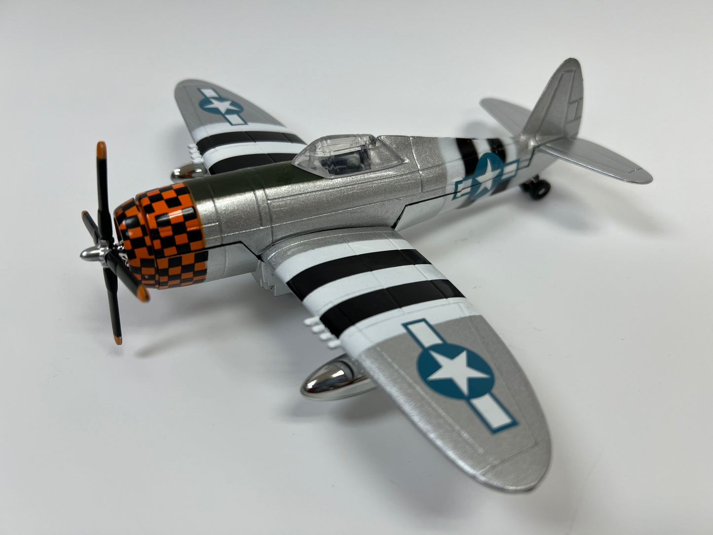 Diecast Pull-Back Toy P-47 Thunderbolt