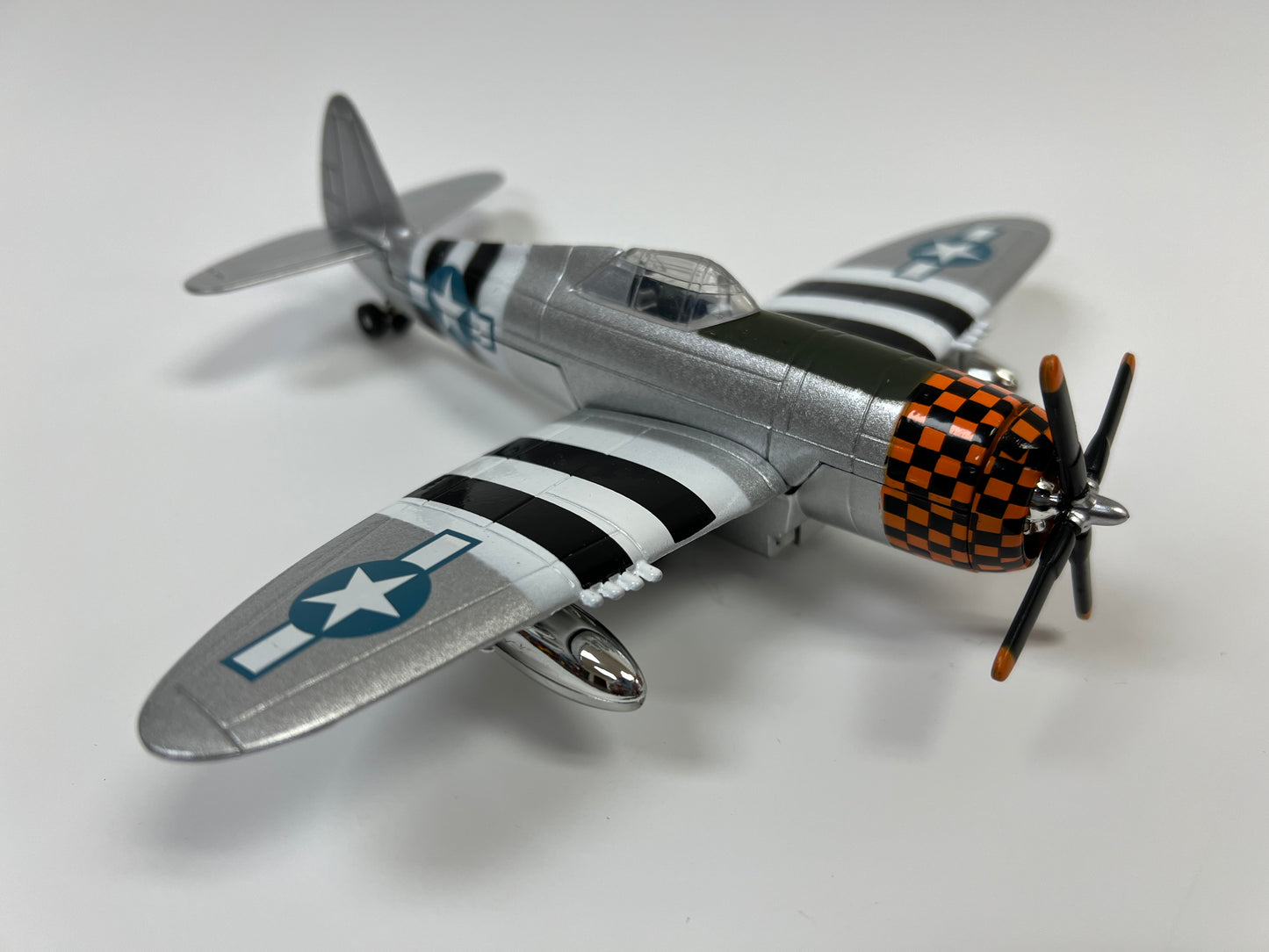 Diecast Pull-Back Toy P-47 Thunderbolt