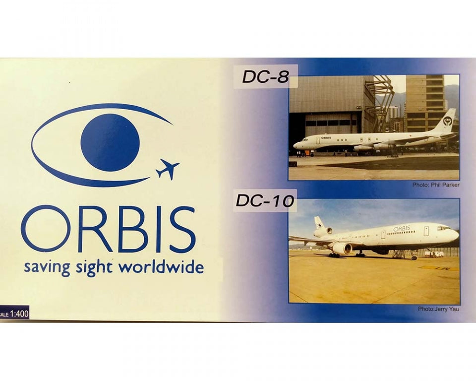 Gemini Jets 1:400 GJORB238 ORBIS DC-8/DC-10 N220RB/N220AU