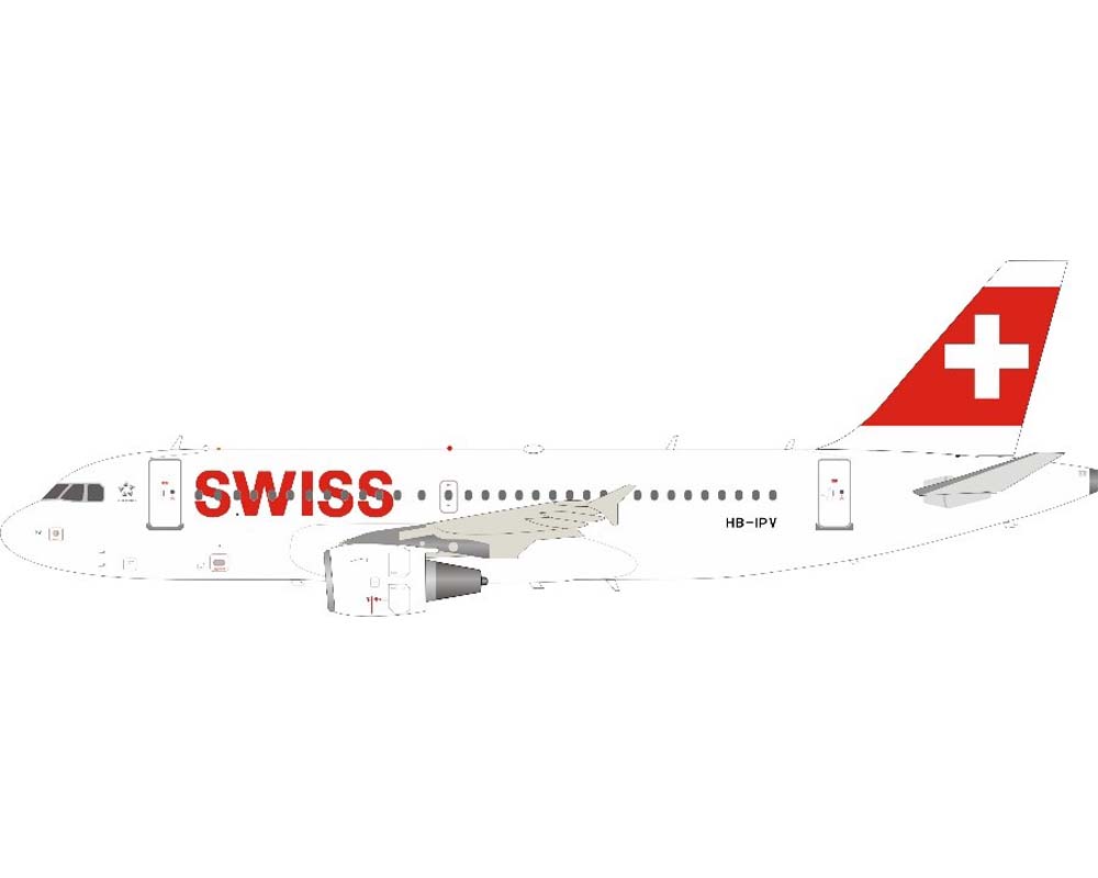 JFox JF-A319-012 1:200 Swiss Airbus A319 HB-IPV