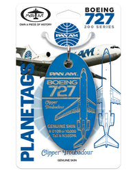 Plane Tags Boeing 727 Pan Am Airlines N385PA