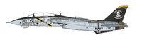 JC Wings JCW-72-F14-016 1:72 F-14B Tomcat, U.S. Navy, VF-103, Jolly Rogers, USS John F. Kennedy, Final Tomcat Cruise, 2004