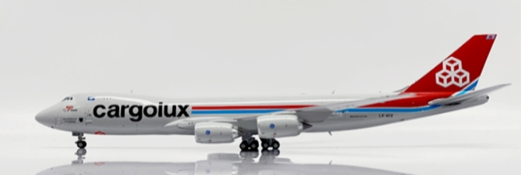 JC Wings JC4CLX0153 1:400 Cargolux Boeing 747-8F LX-VCE "50 Years"