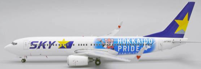 Pre-Order JC Wings EW2738008 1:200 Skymark Airlines Boeing 737-800 JA73NX "Hokkaido Pride"