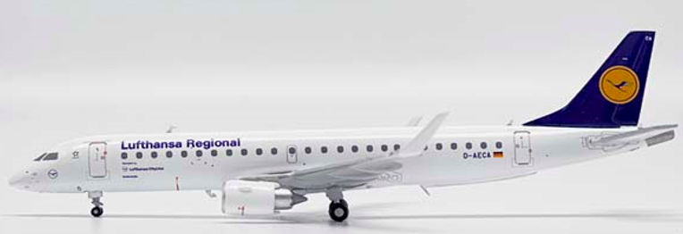 JC Wings XX40124 1:400 Lufthansa Regional Embraer ERJ-190LR D-AECA