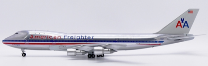 JC Wings XX20290 1:200 American Airlines Freighter Boeing 747-100(SF) "Polished" N9671