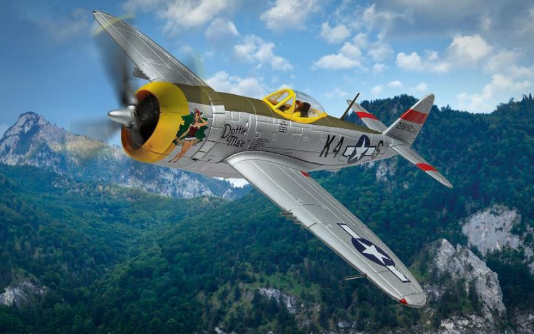 Pre-Order Corgi AA33827 1:72 Republic P-47D Thunderbolt, 'Dottie Mae’