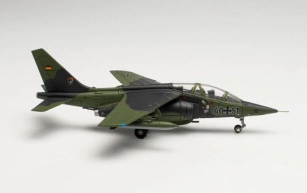 Herpa Wings 580748 1:72 Alpha Jet A Fighter bomber Wing 41 Jabog 41 Husum Air Base 40+51