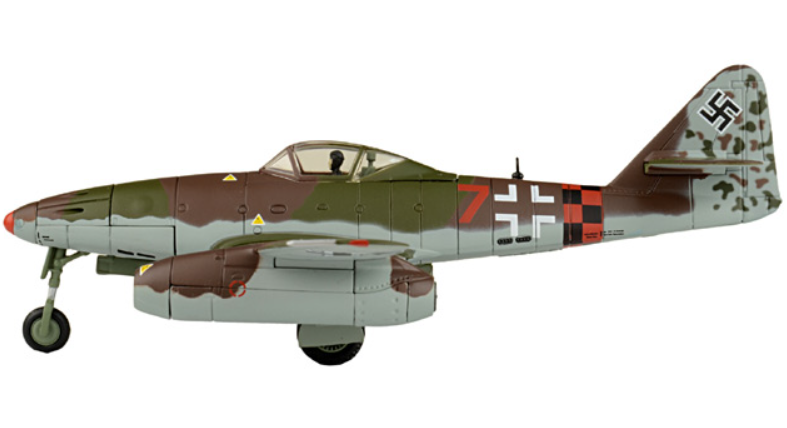 Corgi AA35710 1:72 Me 262A-1A Red 7 Franz Gapp 8./KG6, Podersam Saaz May 1945