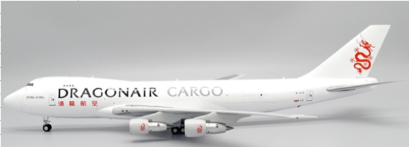 Pre-Order JC Wings EW2742004 1:200 Dragonair Cargo Boeing 747-200F B-KAD