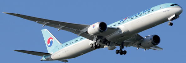 Pre-Order JC Wings SA2069 1:200 Korean Air Boeing 787-10 Dreamliner HL8515