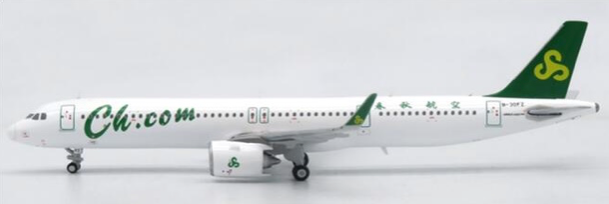 Pre-Order JC Wings XX4456 1:400 Spring Airlines Airbus A321NEO B-30FZ