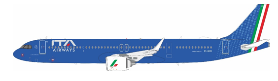 Pre-Order JFox JF-A321-045 1:200 A321-271NX ITA Airways EI-HXB