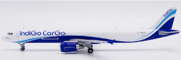 Pre-Order JC Wings XX40175 1:400 Indigo Cargo Airbus A321(P2F) Reg: VT-IKW